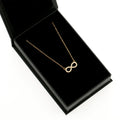 Iced Infinity Necklace | Necklaces by DORADO