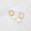 Freshwater Pearl Charm Earrings