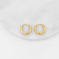 Minimal Huggie Earrings | Earrings by DORADO