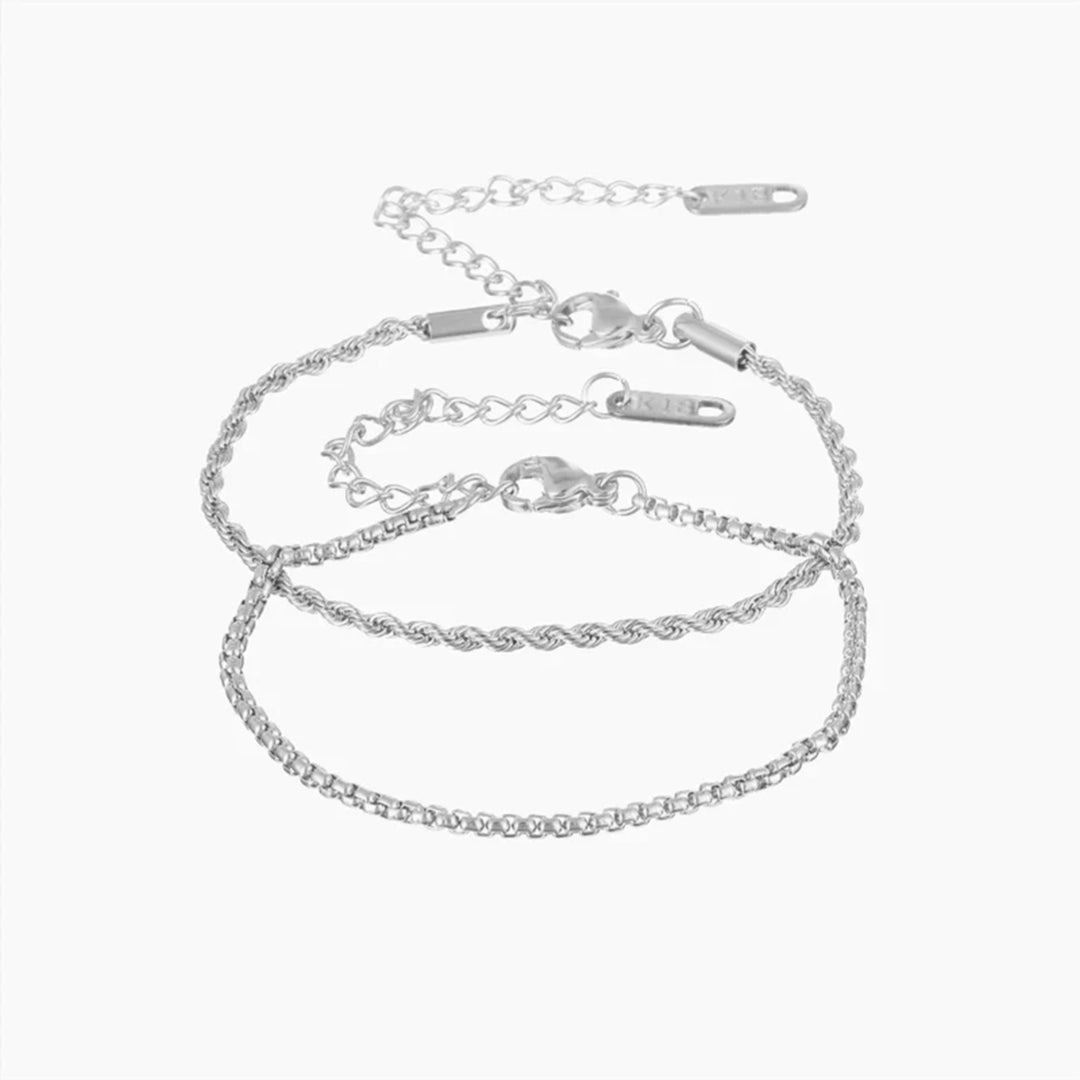 Rope Link Bracelet Set | DORADO