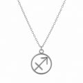 Zodiac Sign Pendant Necklace
