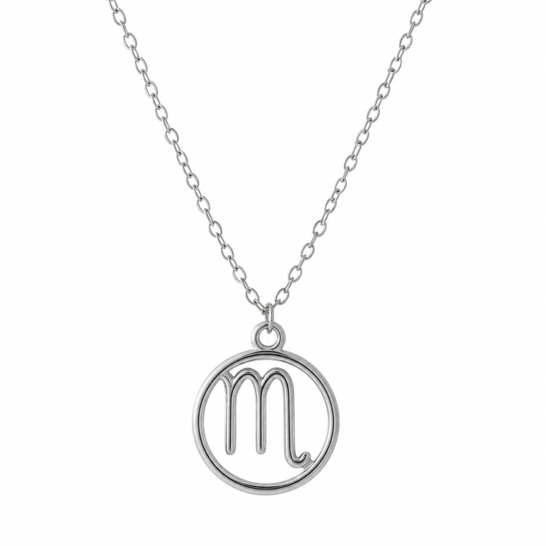 Zodiac Sign Pendant Necklace