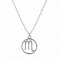 Zodiac Sign Pendant Necklace