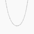 Singapore Chain Necklace - 2mm | DORADO