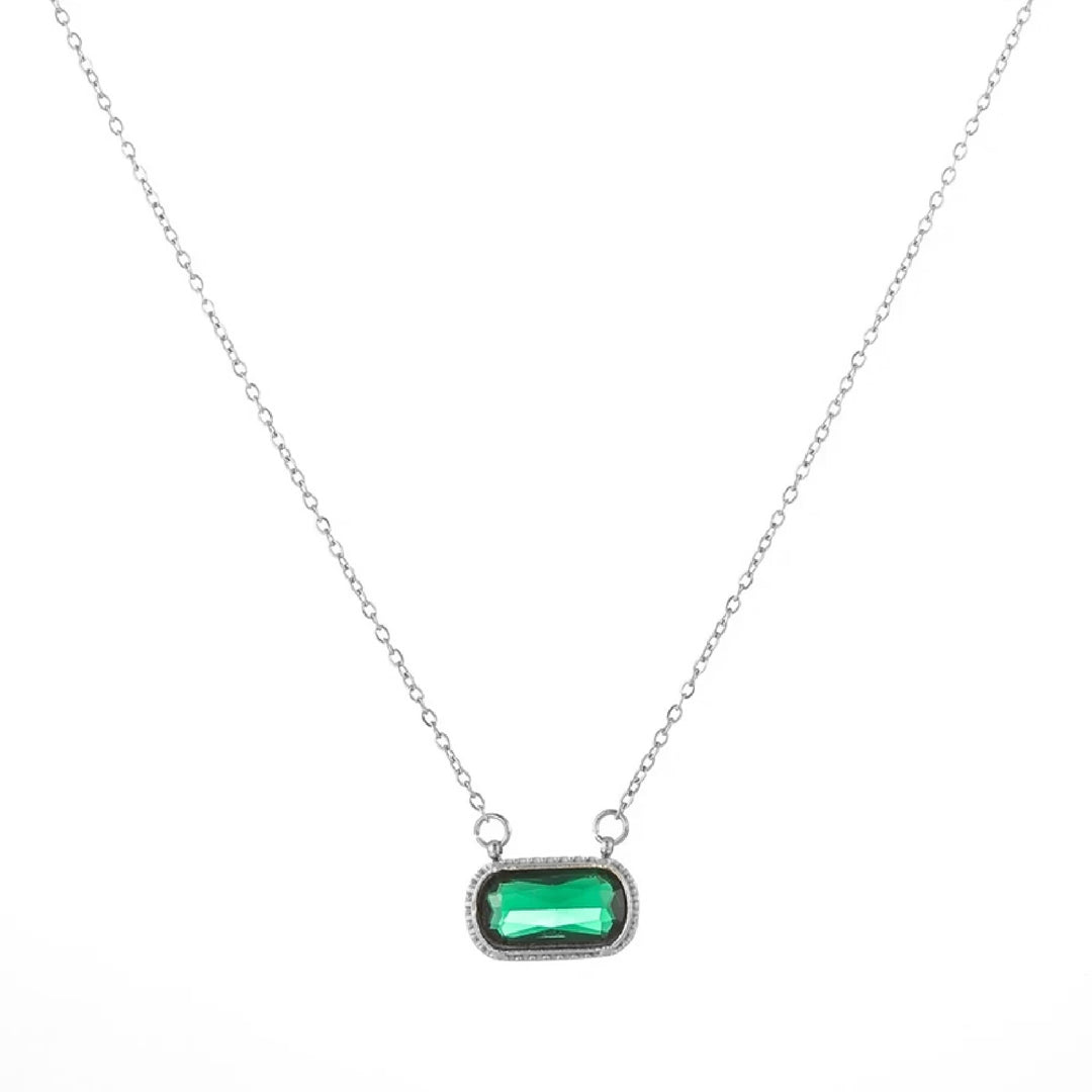 Stone Pendant Necklace | DORADO