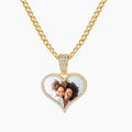 Iced Photo Pendant w/ Cuban Chain | Necklaces by DORADO