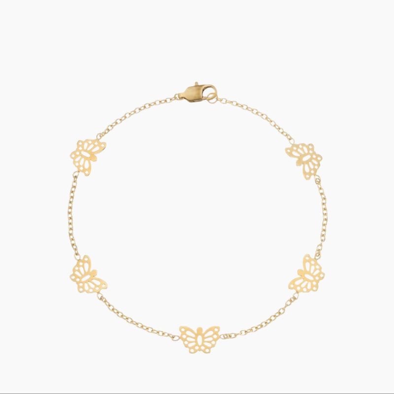 Butterflies Anklet