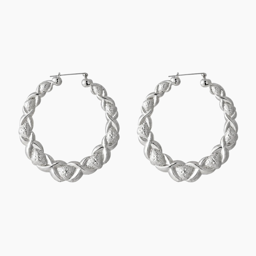 XOXO Hoop Earrings