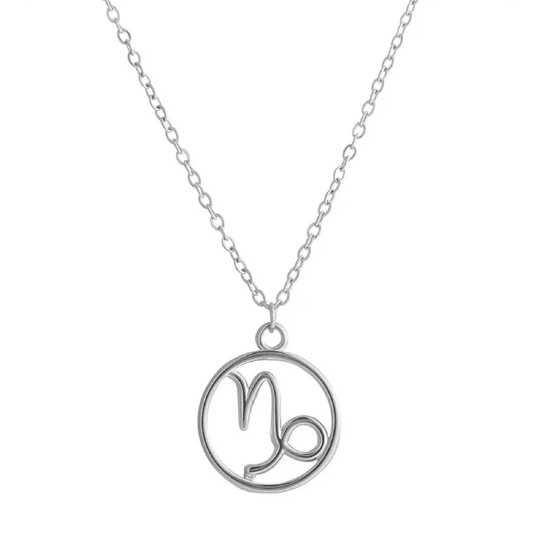 Zodiac Sign Pendant Necklace | DORADO