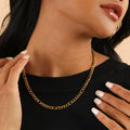 Chunky Figaro Chain - 5mm | Necklaces by DORADO