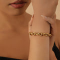 Chunky Rolo Chain Bracelet | Bracelets by DORADO