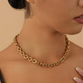 Chunky Rolo Chain Necklace | Necklaces by DORADO