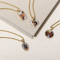 Kids Iced Photo Pendant w/ Rope Chain | Necklaces by DORADO