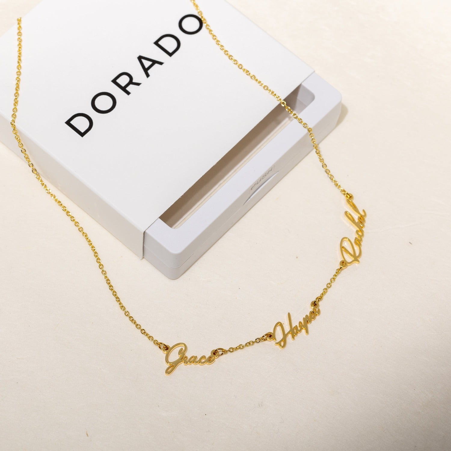 Multi Name Necklace | Necklaces by DORADO