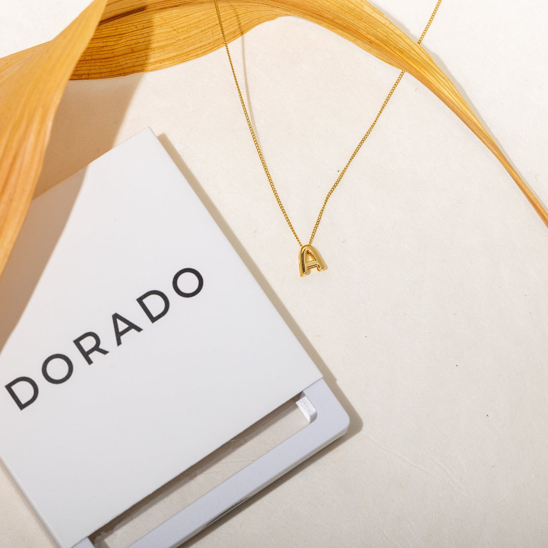 Bubble Name Necklace | Necklaces by DORADO