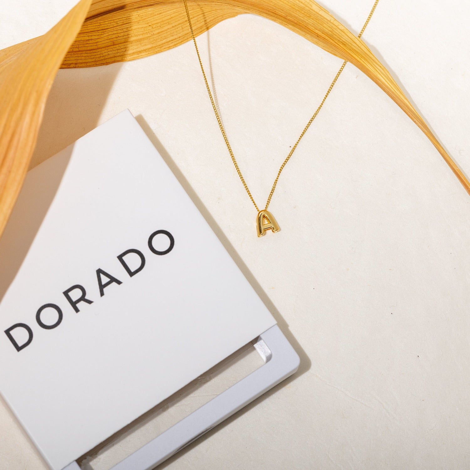 Bubble Name Necklace | Necklaces by DORADO