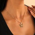 Butterfly Pendant Necklace