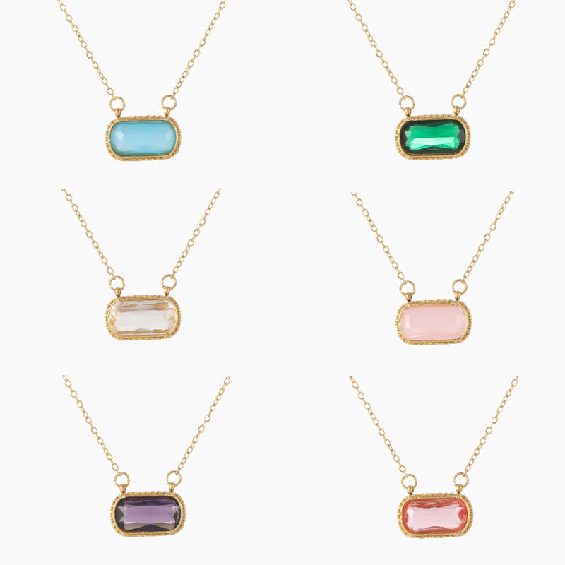 Stone Pendant Necklace | Necklaces by DORADO