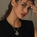 Iced Photo Pendant w/ Rope Chain | Necklaces by DORADO
