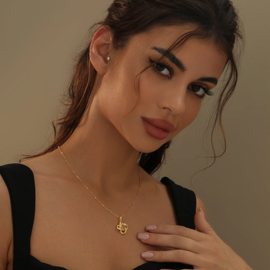 Personalized Photo Projection Necklace | Necklaces by DORADO