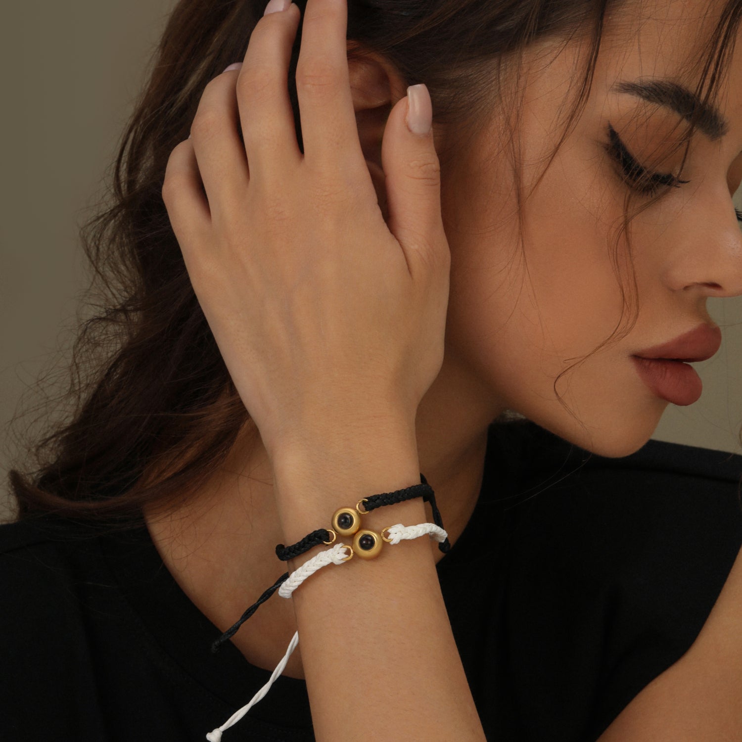 Personalized Circle Photo Bracelet | Bracelet by DORADO