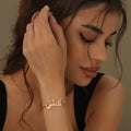 Arabic Cuban Name Bracelet | Bracelet by DORADO