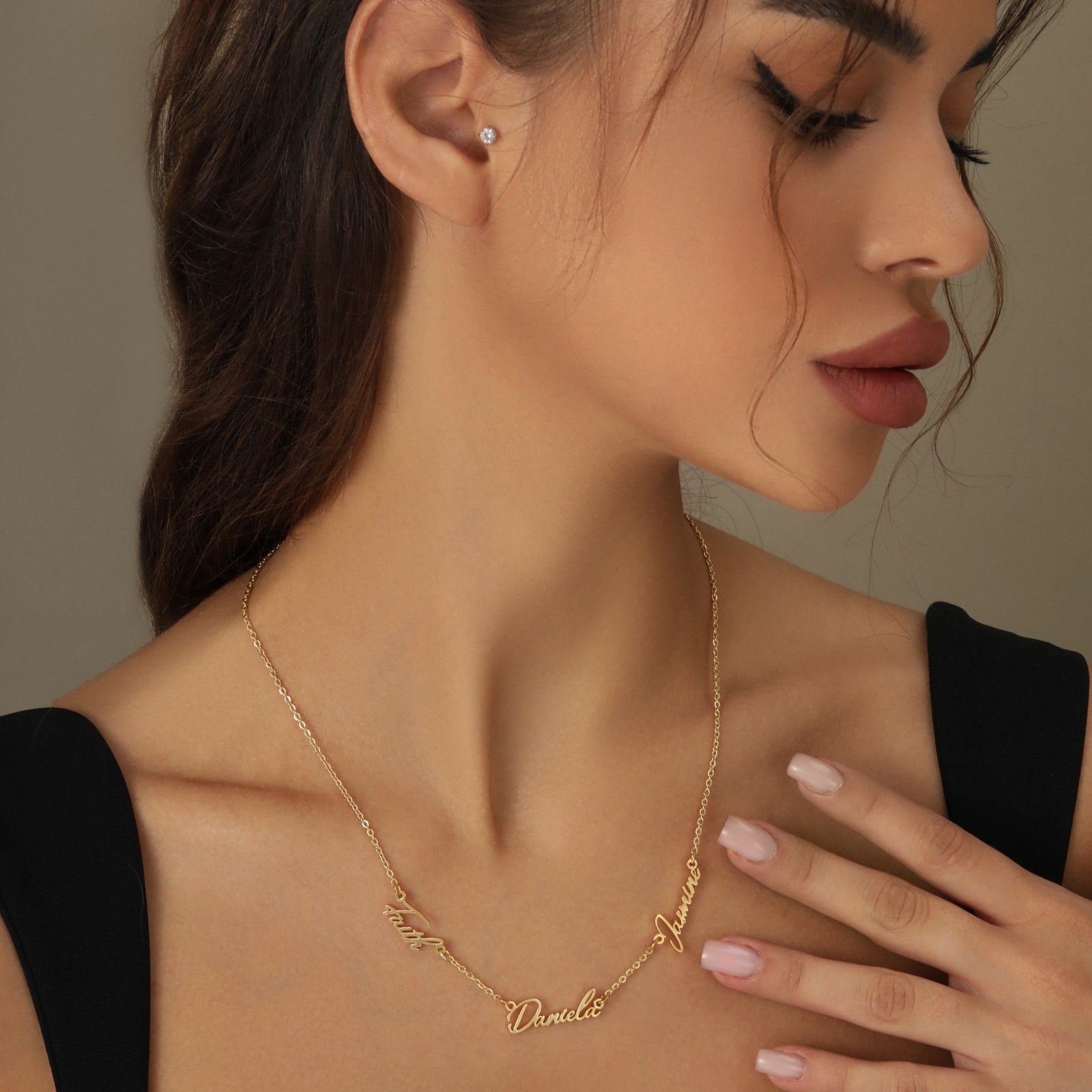 Multi Name Necklace | Necklaces by DORADO