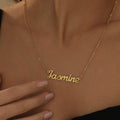 Diamond Cut Name Necklace | Necklaces by DORADO