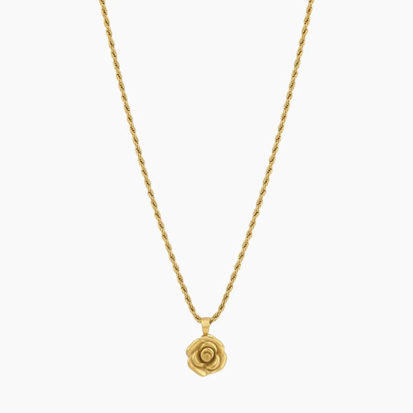 Rosebud Pendant Necklace | Necklaces by DORADO