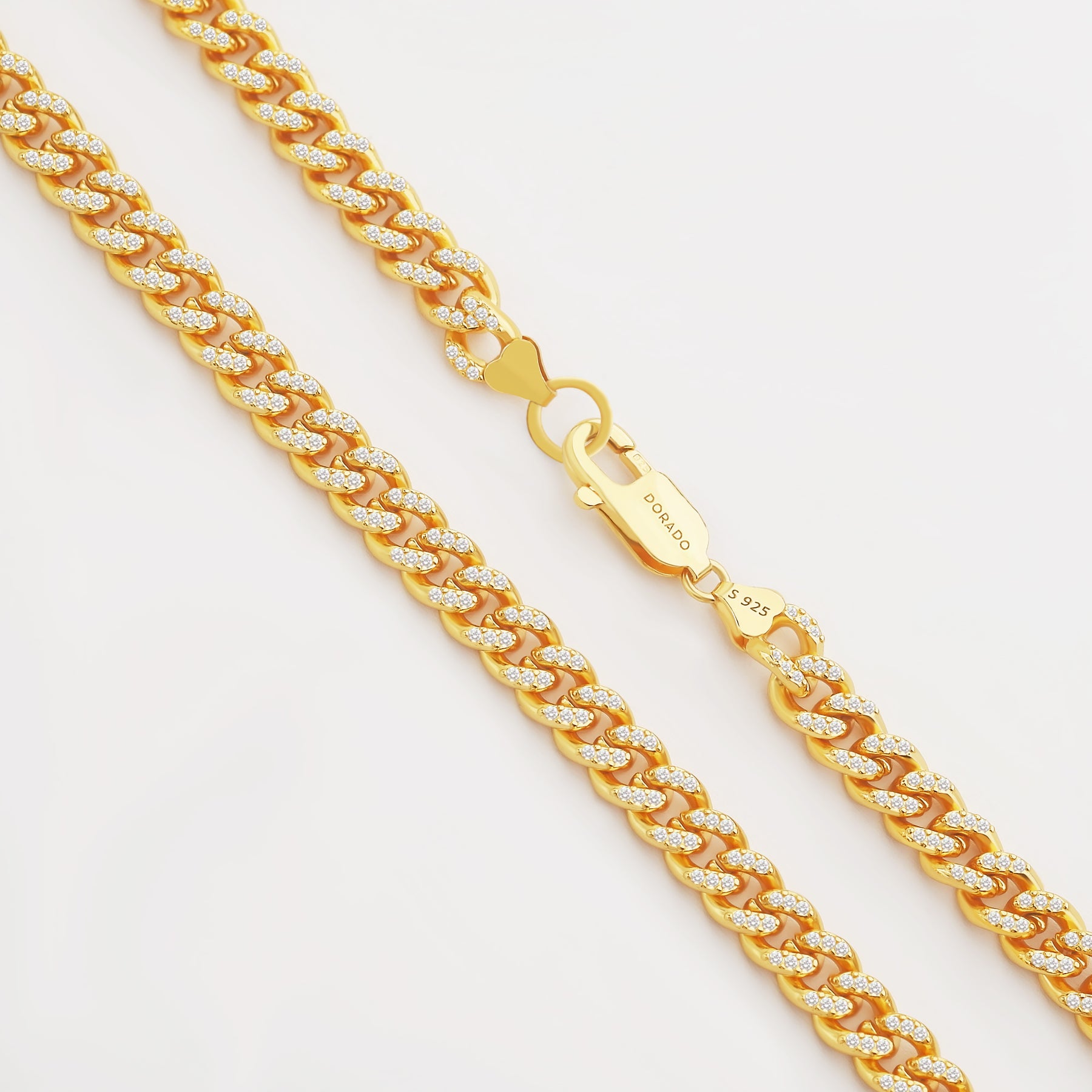 Iced Cuban Link Chain - 6.5mm | Dorado Fashion