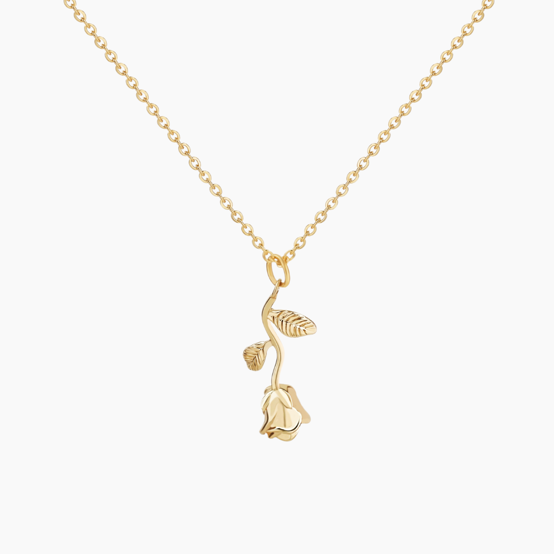Rose Pendant Necklace | Dorado Fashion