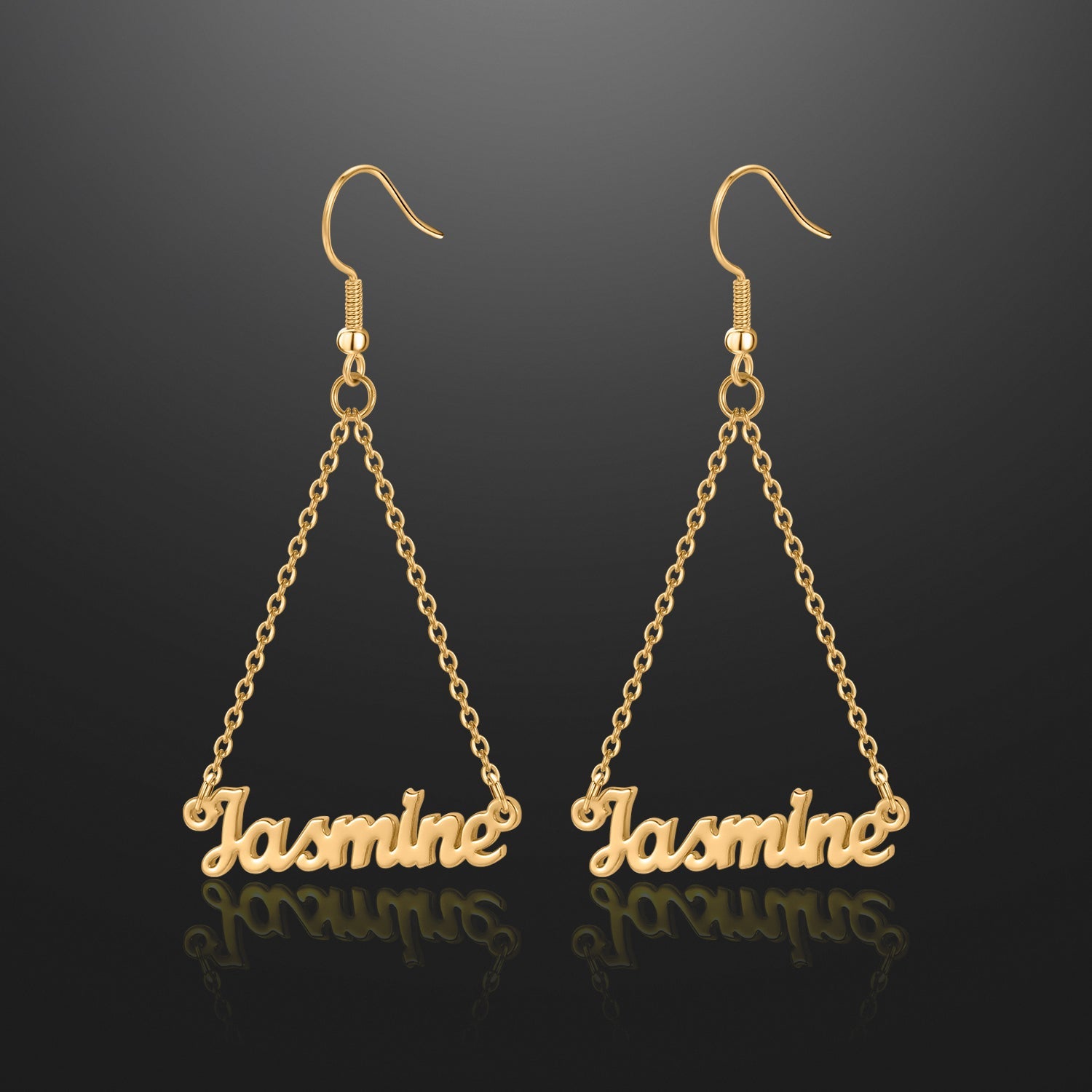 Dangle 2025 name earrings