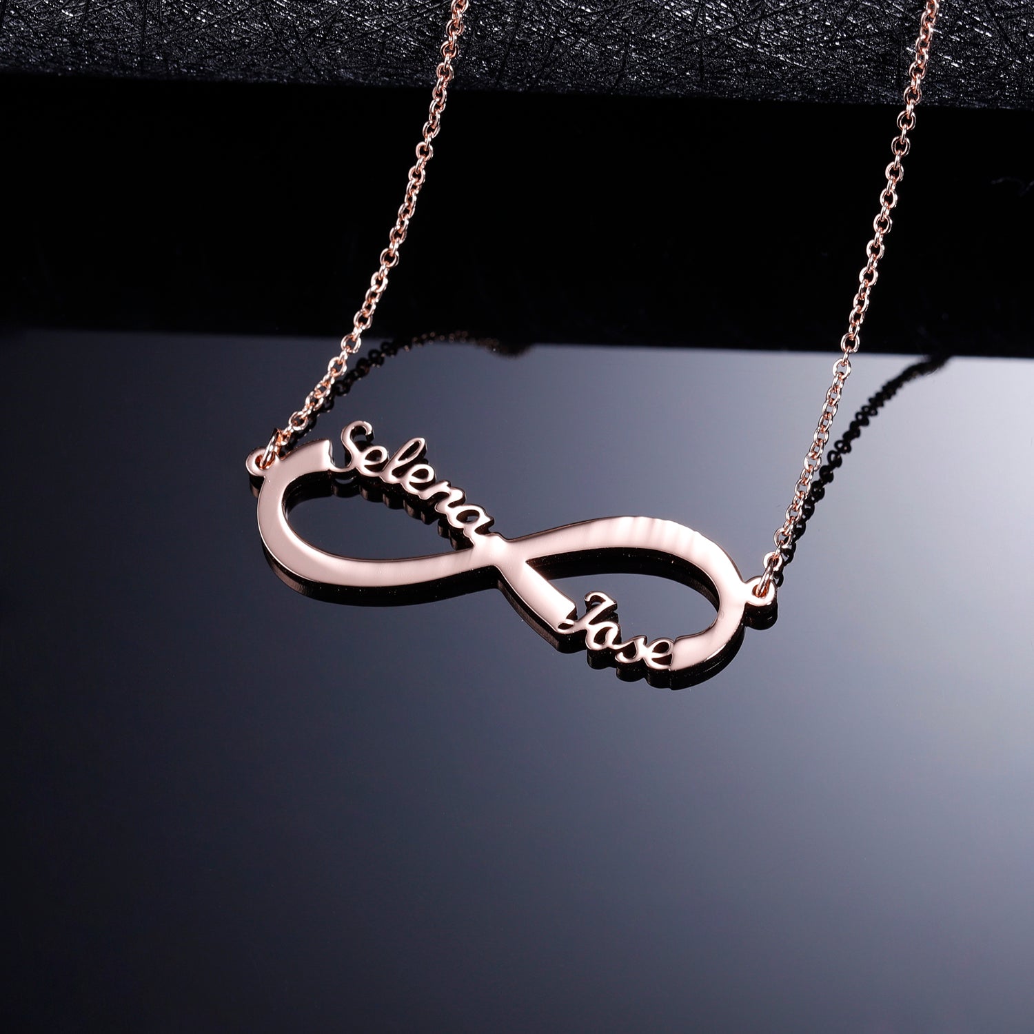 Infinity 2 deals name necklace