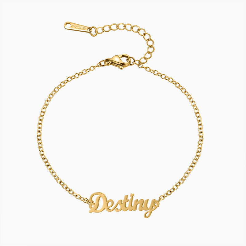 Custom Name Anklet | Dorado Fashion