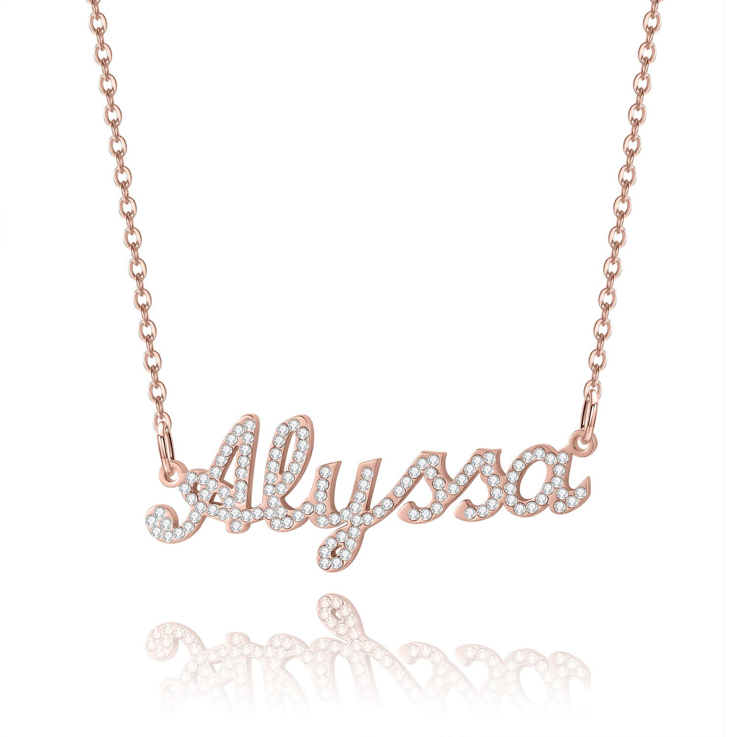 Iced Name Necklace | Dorado Fashion