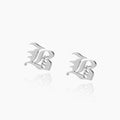 Gothic Initial Earrings | Dorado Fashion