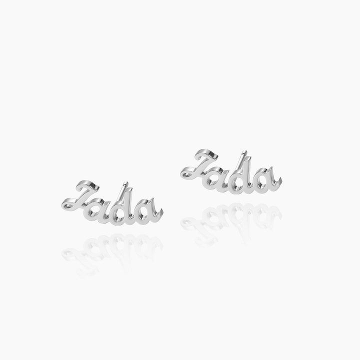 Name Stud Earrings | Dorado Fashion