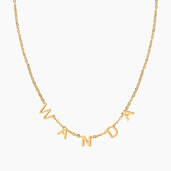 Custom Letter Necklace | Dorado Fashion