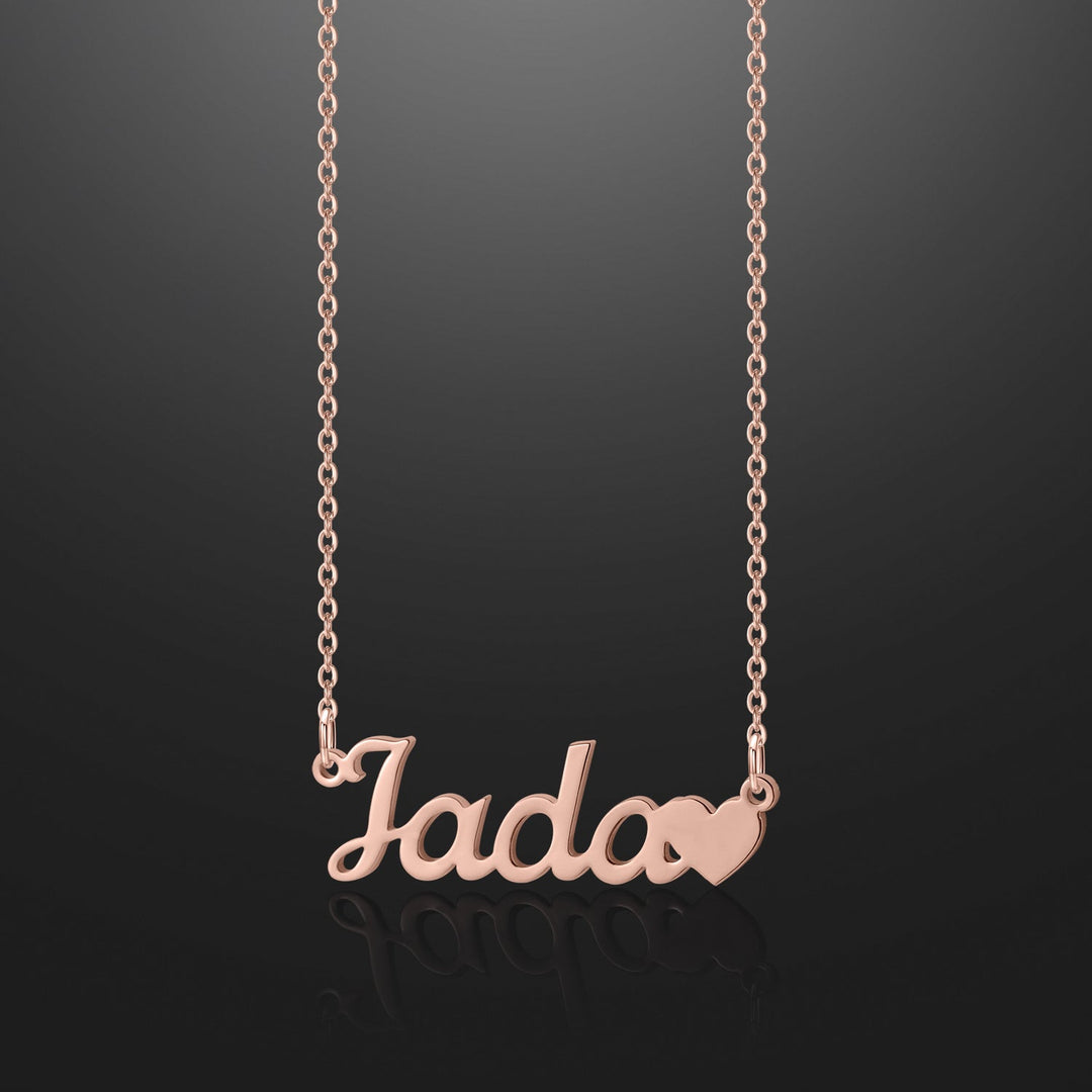 Name Heart Necklace | Dorado Fashion