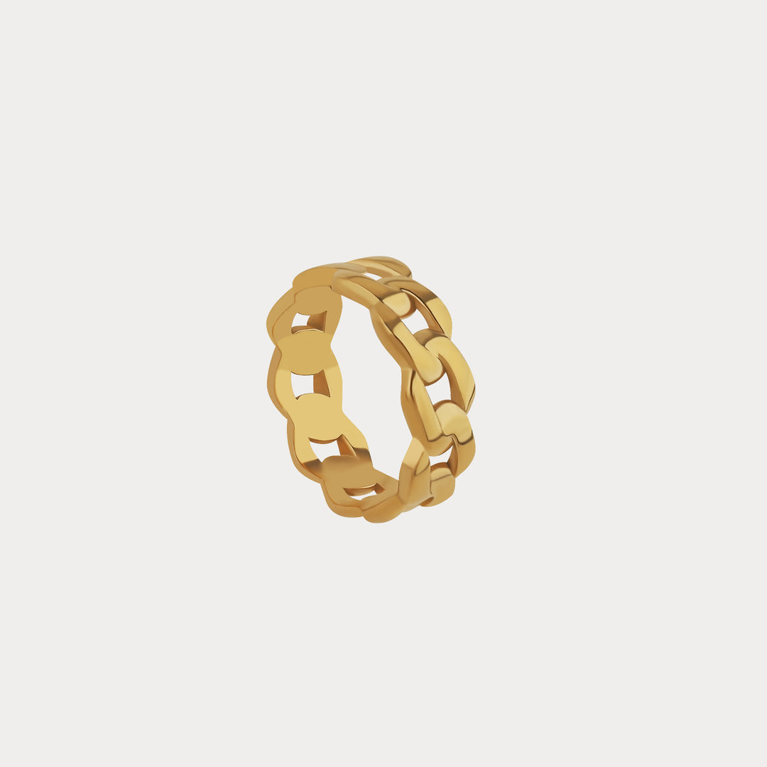 Cuban Link Ring | Dorado Fashion