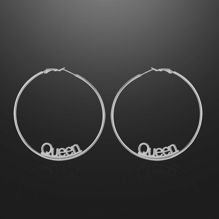 Name Hoop Earrings | Dorado Fashion
