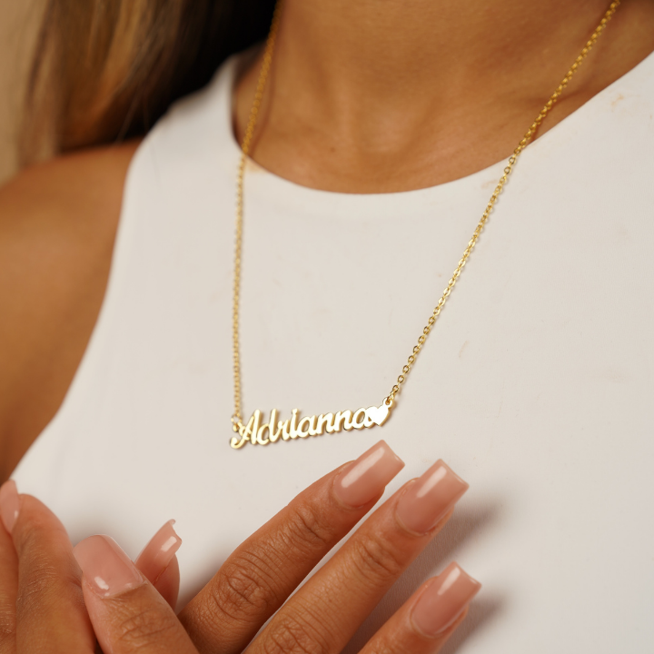 Name Heart Necklace | Dorado Fashion